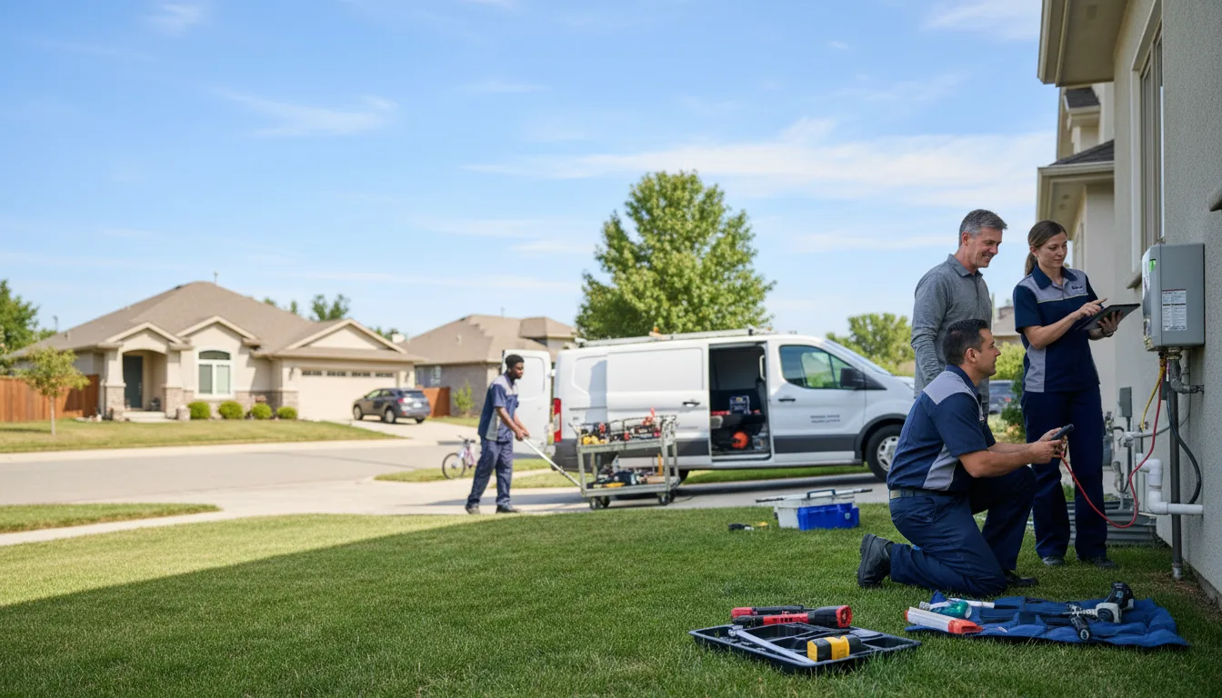 Tankless water heater service in Yuba City, CA